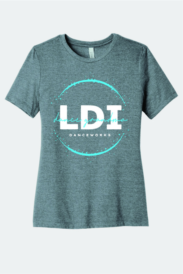 LDI Ladies Personalized Relaxed Tee - Image 2