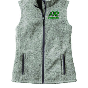 PR Wrestling Port Authority Sweater Fleece Vest - Ladies and Adult