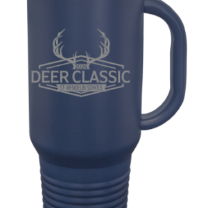 Polar Camel 40 oz. Travel Mug with Handle, Straw Included
