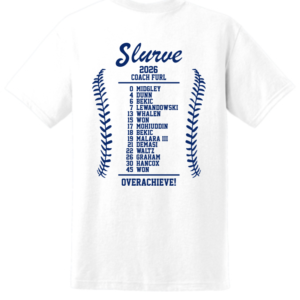 Slurve Team Shirt: Adult, Ladies, Youth